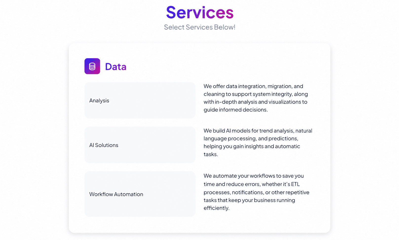 ER CompWiz Platform Details