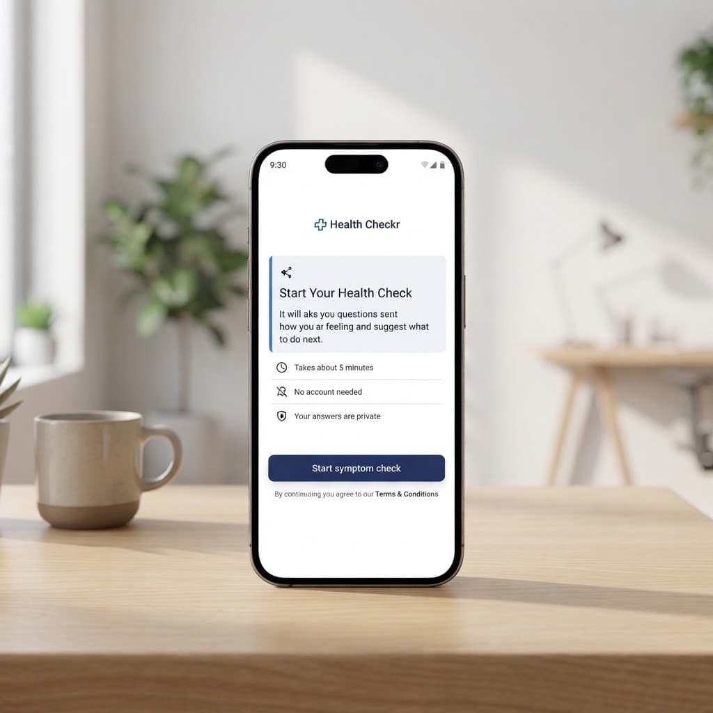Symtom Checker screenshot
