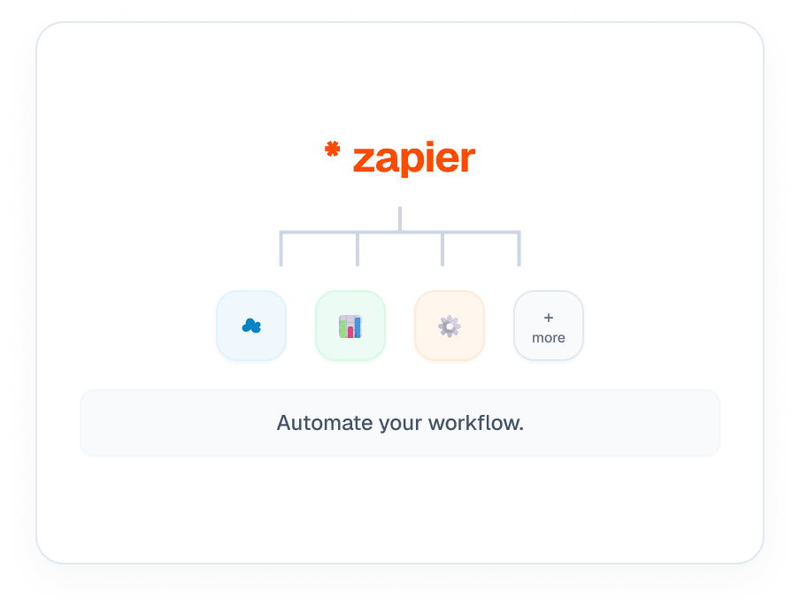 Zapier API Connection screen in the InSaaS credit repair platform